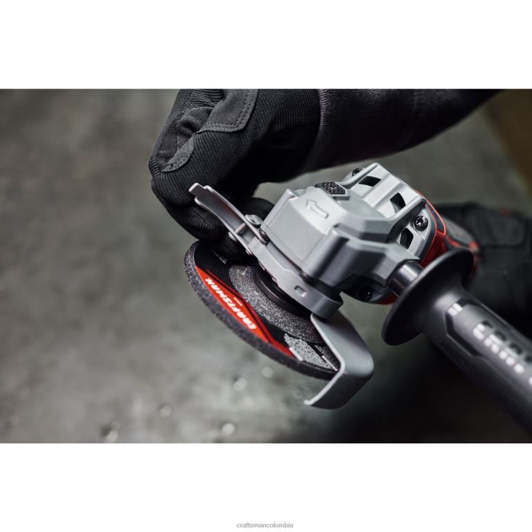 Herramientas eléctricas v20 rp Amoladora angular inalámbrica sin escobillas con interruptor de paleta máx. de 4,5 pulgadas y 20 voltios (solo herramienta) CRAFTSMAN TR4N26