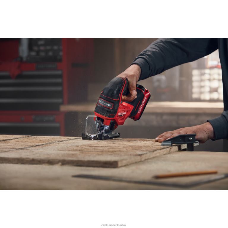 Herramientas eléctricas Sierra de vaivén inalámbrica sin llave, de velocidad variable y sin escobillas v20 rp, 20 voltios máx. (herramienta básica) CRAFTSMAN TR4N8