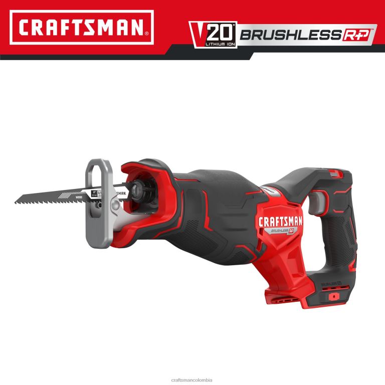 Herramientas eléctricas Sierra recíproca inalámbrica sin escobillas v20 rp de velocidad variable máxima de 20 voltios (herramienta básica) CRAFTSMAN TR4N21