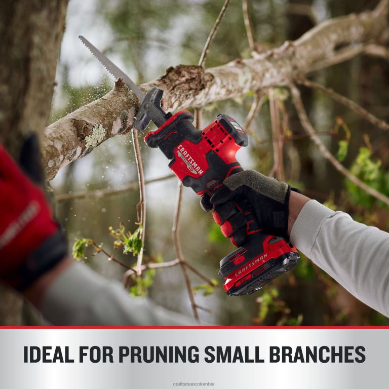 Herramientas eléctricas Sierra recíproca inalámbrica sin escobillas v20 rp de velocidad variable máxima de 20 voltios (herramienta básica) CRAFTSMAN TR4N34