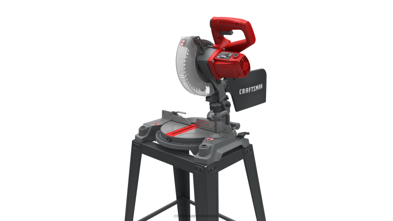 Herramientas eléctricas Sierra ingletadora con cable compuesta de bisel simple de 7-1/4 pulgadas y 9 amperios con guía láser CRAFTSMAN TR4N159