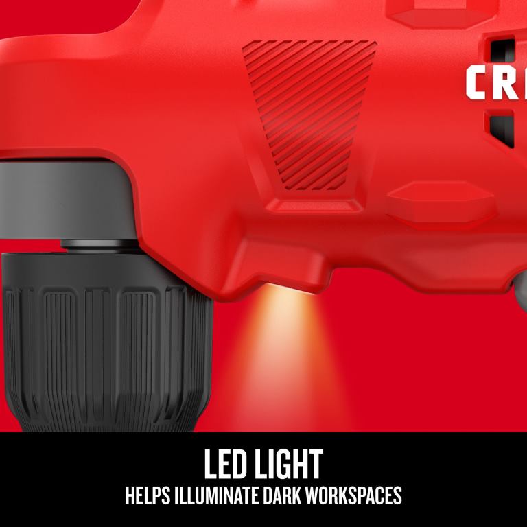 Herramientas eléctricas Taladro inalámbrico de ángulo recto v20 de 20 voltios y 3/8 pulgadas CRAFTSMAN TR4N113