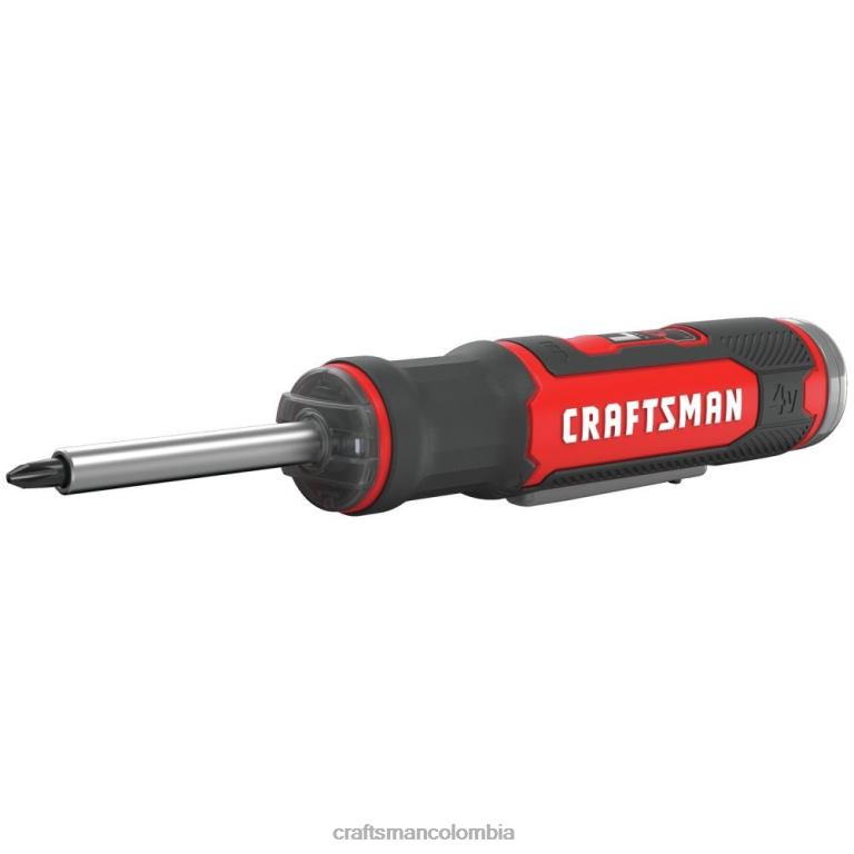 Herramientas eléctricas Destornillador inalámbrico de 4 voltios y 3/8 pulgadas (1 batería incluida y cargador incluido) CRAFTSMAN TR4N156